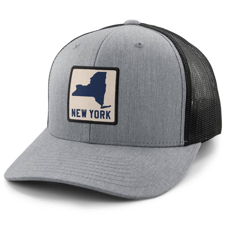 New York Town Square Classic Snapback Trucker Hat for wholesale by Born Into It