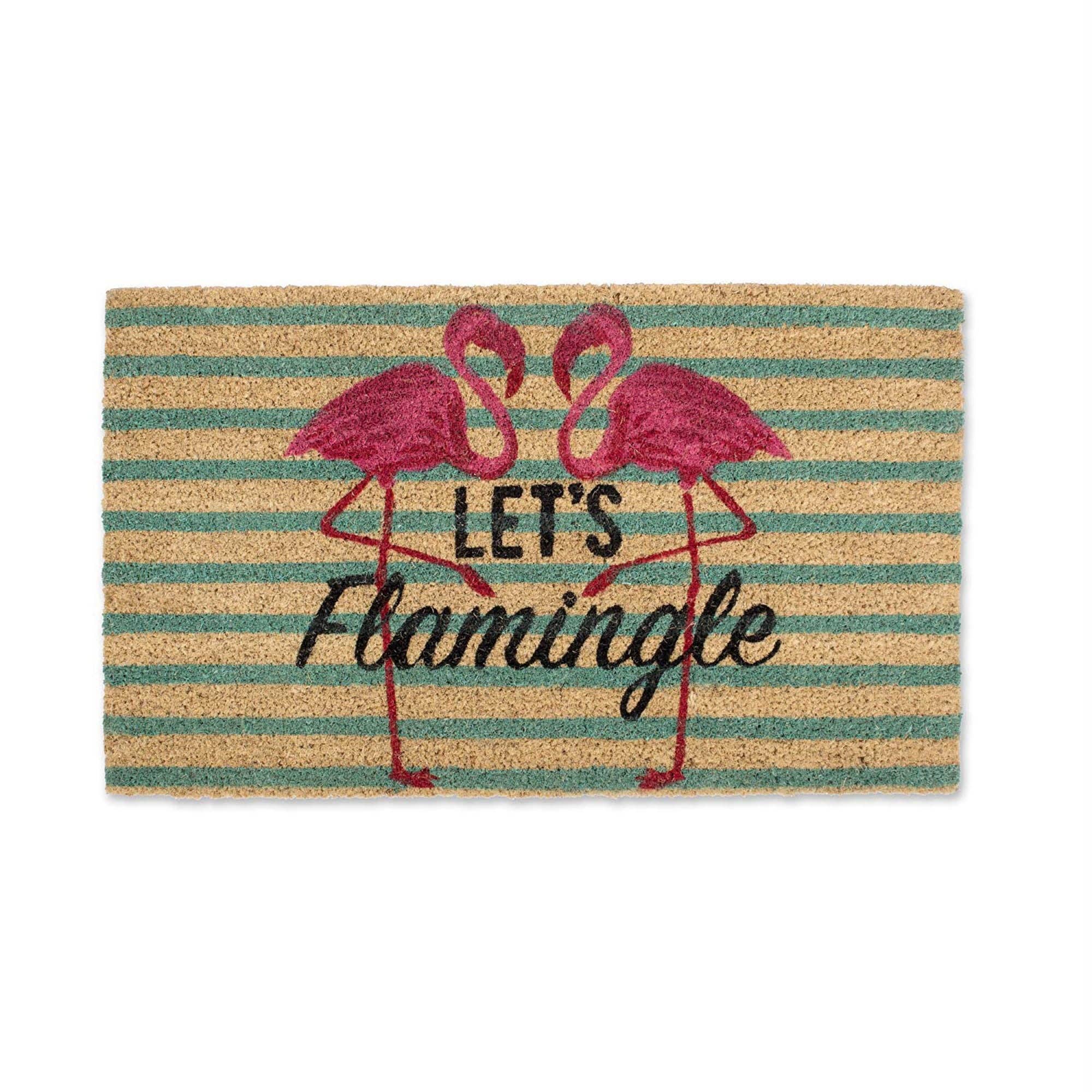 Welcome Home Unbeatable Deals - Wholesale Door Mat - Lets Flamingle Doormat0