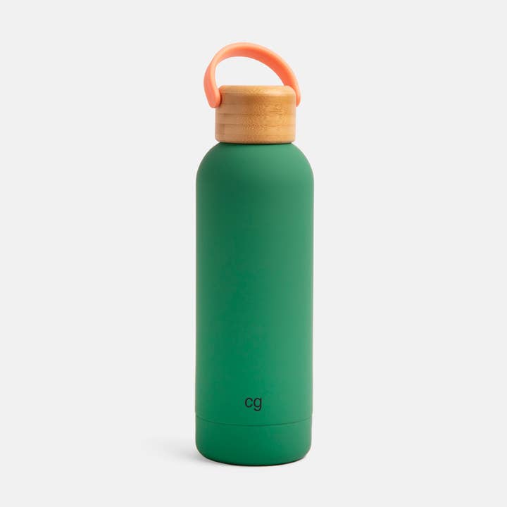 Caroline Gardner – wholesale Water bottle – Green Metal Waterbottle