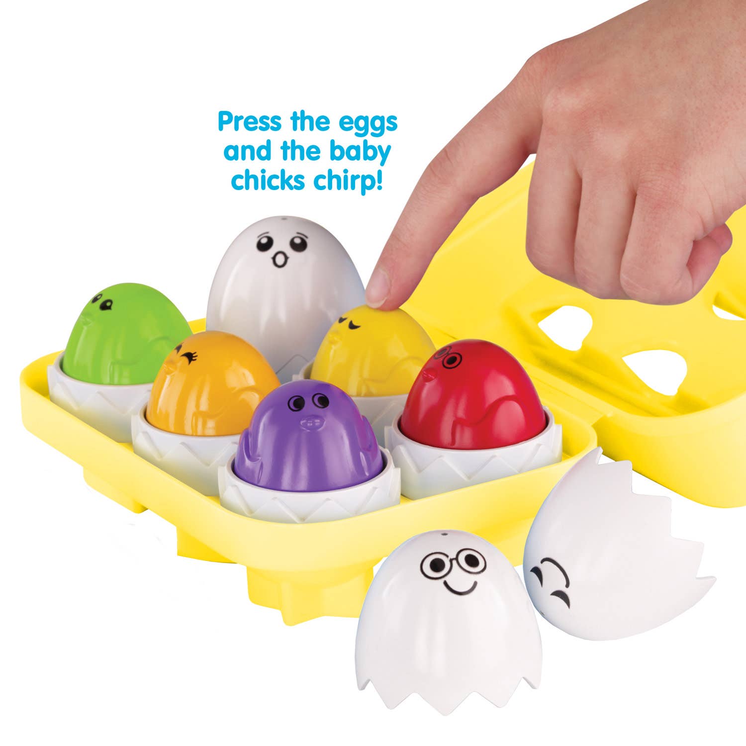 Epoch Everlasting Play - Wholesale Toy Set - Kids - Kidoozie Peek N Peep Eggs, Developmental Toy for Toddlers1