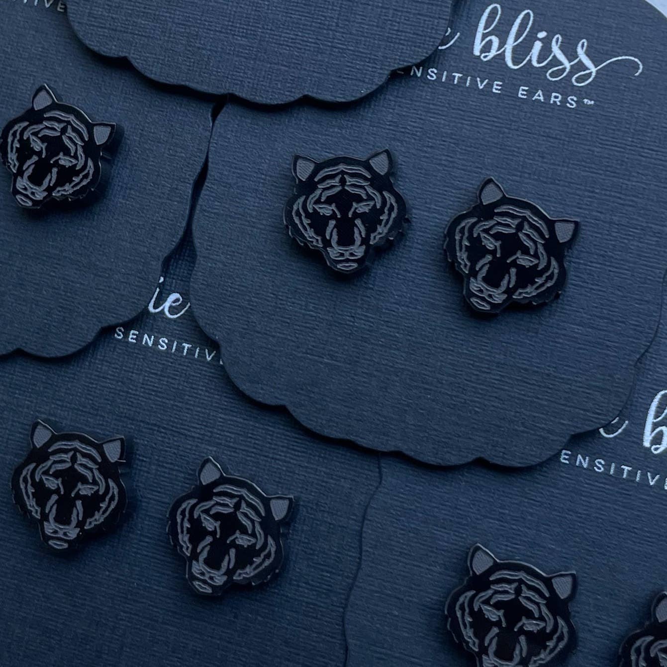 Dixie Bliss - Wholesale Stud/Post Earrings - Tigers- 8 colors!3