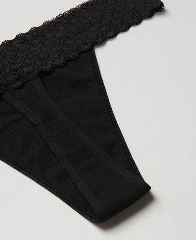 Thong - 1 Tampon - Black for wholesale on Faire10