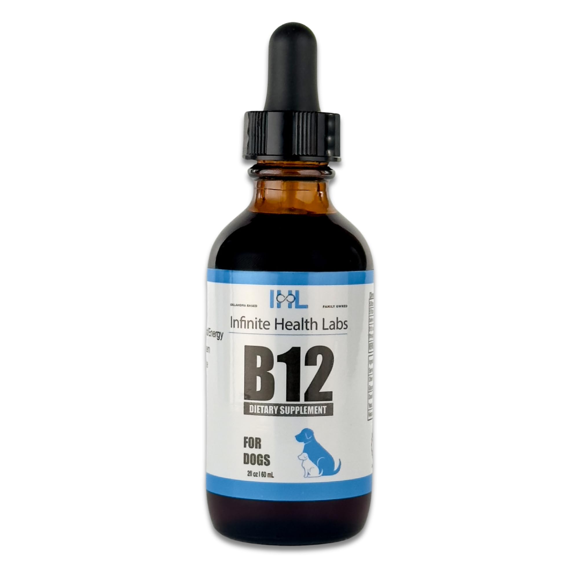 Infinite Health Labs, LLC – wholesale Pet supplement – Cat/dog – Liquid Vitamin B-12 for Dogs and Cats0
