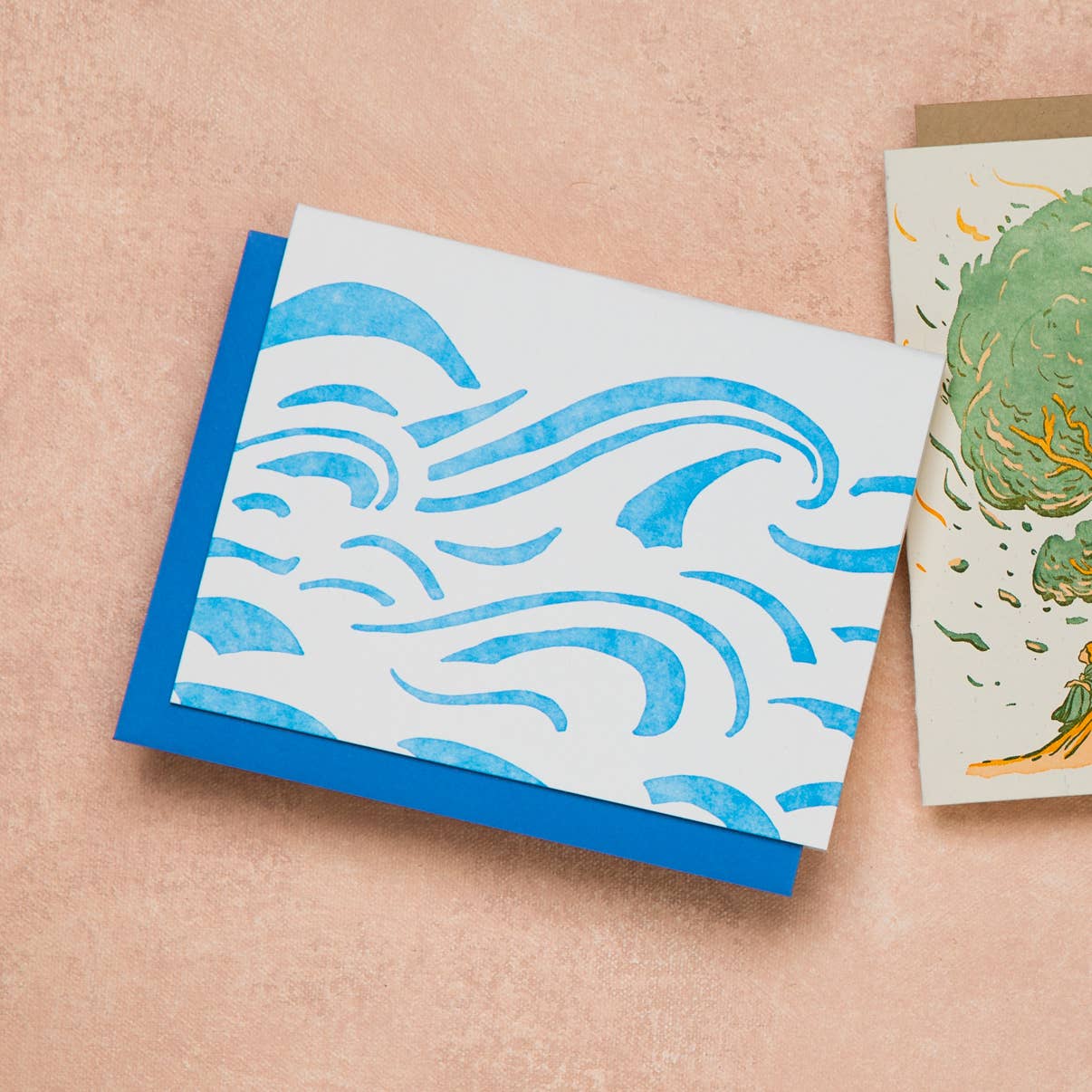 folio press & paperie – wholesale Everyday greeting card – Abstract Wave Card1