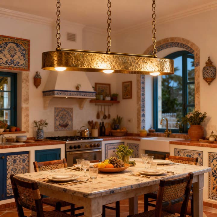 Hammrad mässingspendellampa, industriell takarmatur för wholesale av NOMAD&FASHION