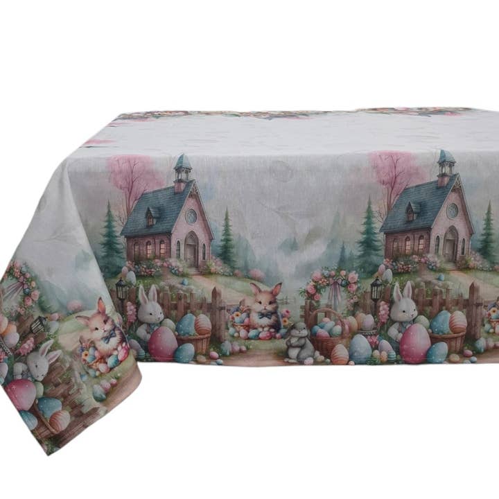 Påskduk Casa i tryckt bomull för wholesale av Lunaria Lab