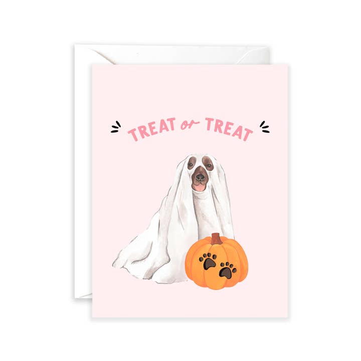 Tarjeta de Halloween Treat or Treat para venta al por mayor de Isabella MG