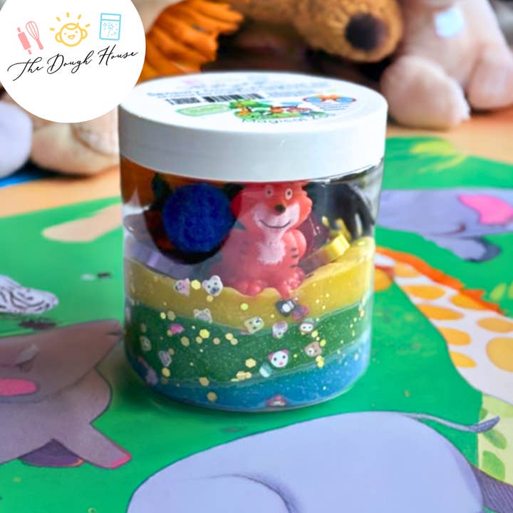 The Dough House - Wholesale Putty/Slime - Kids - Super Size Zoo Magical Jars