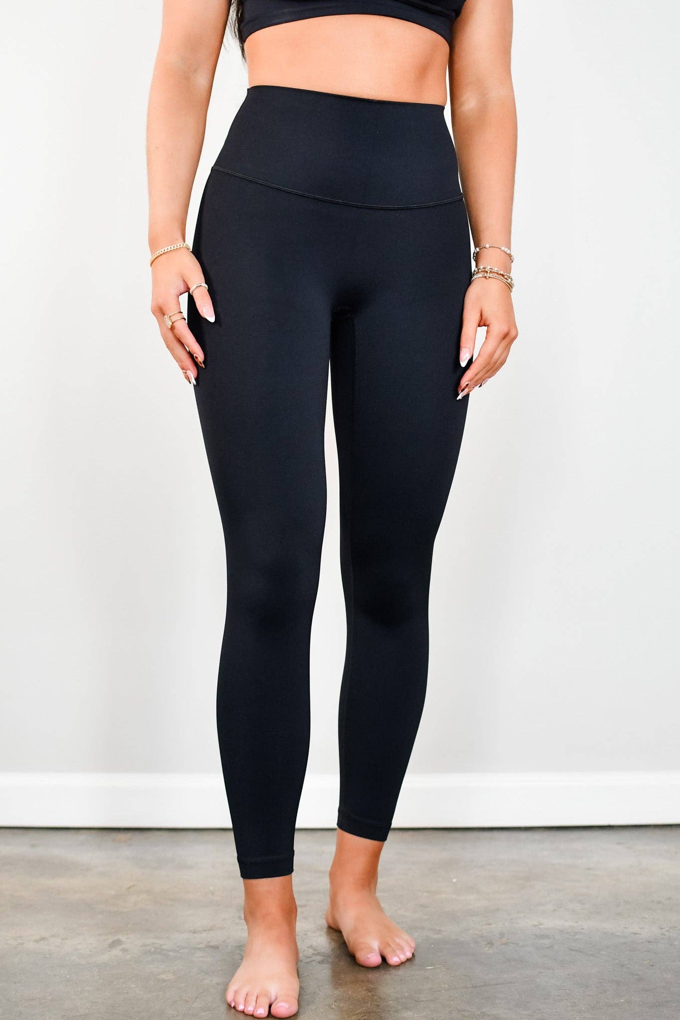 TooLooLah - Wholesale Athletic/Lounge Leggings - Women's - Pure Move Classic Leggings - Black2