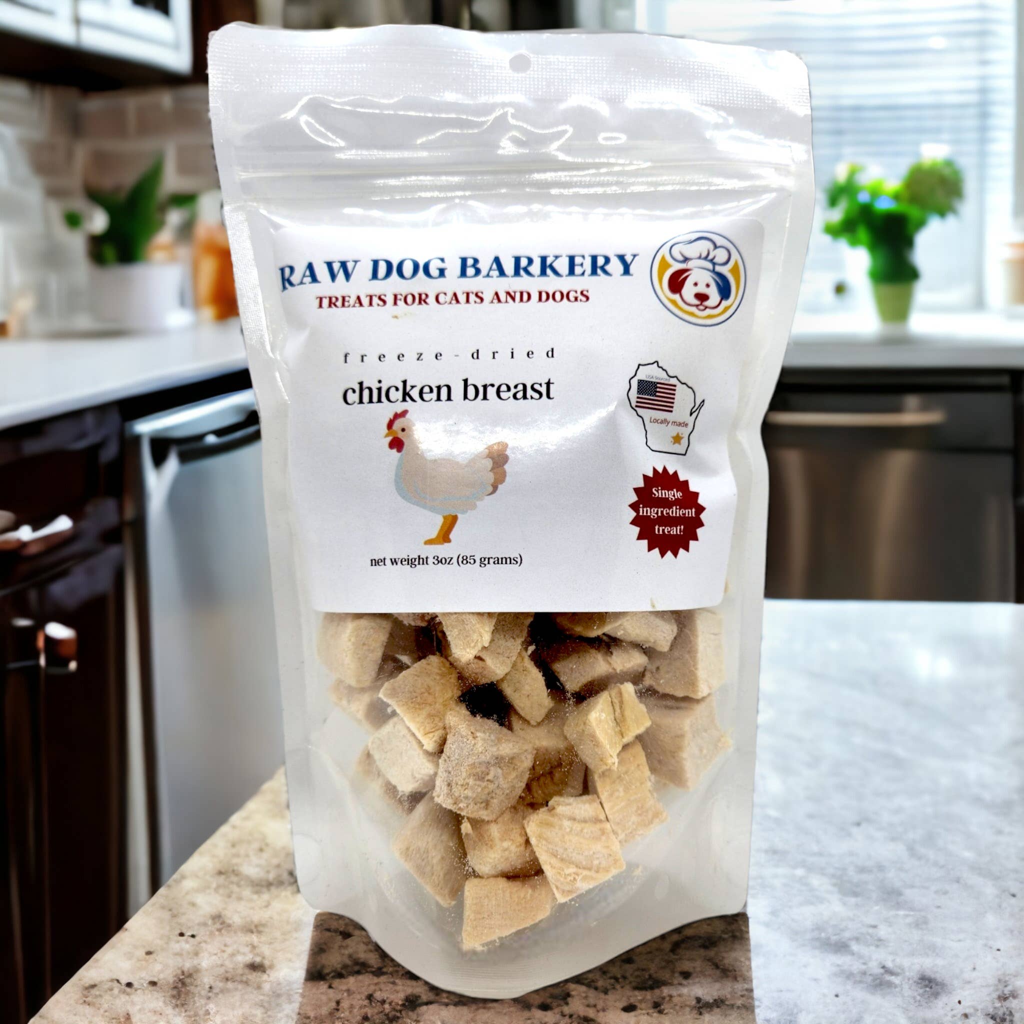 Raw Dog Barkery - Wholesale Pet Treats - Dog - Chicken Breast Freeze-Dried1