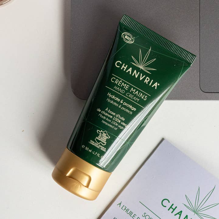 CHANVRIA - Wholesale Hand Cream/Lotion - CHANVRIA ORGANIC MOISTURIZING HAND CREAM 50 ml - Hemp