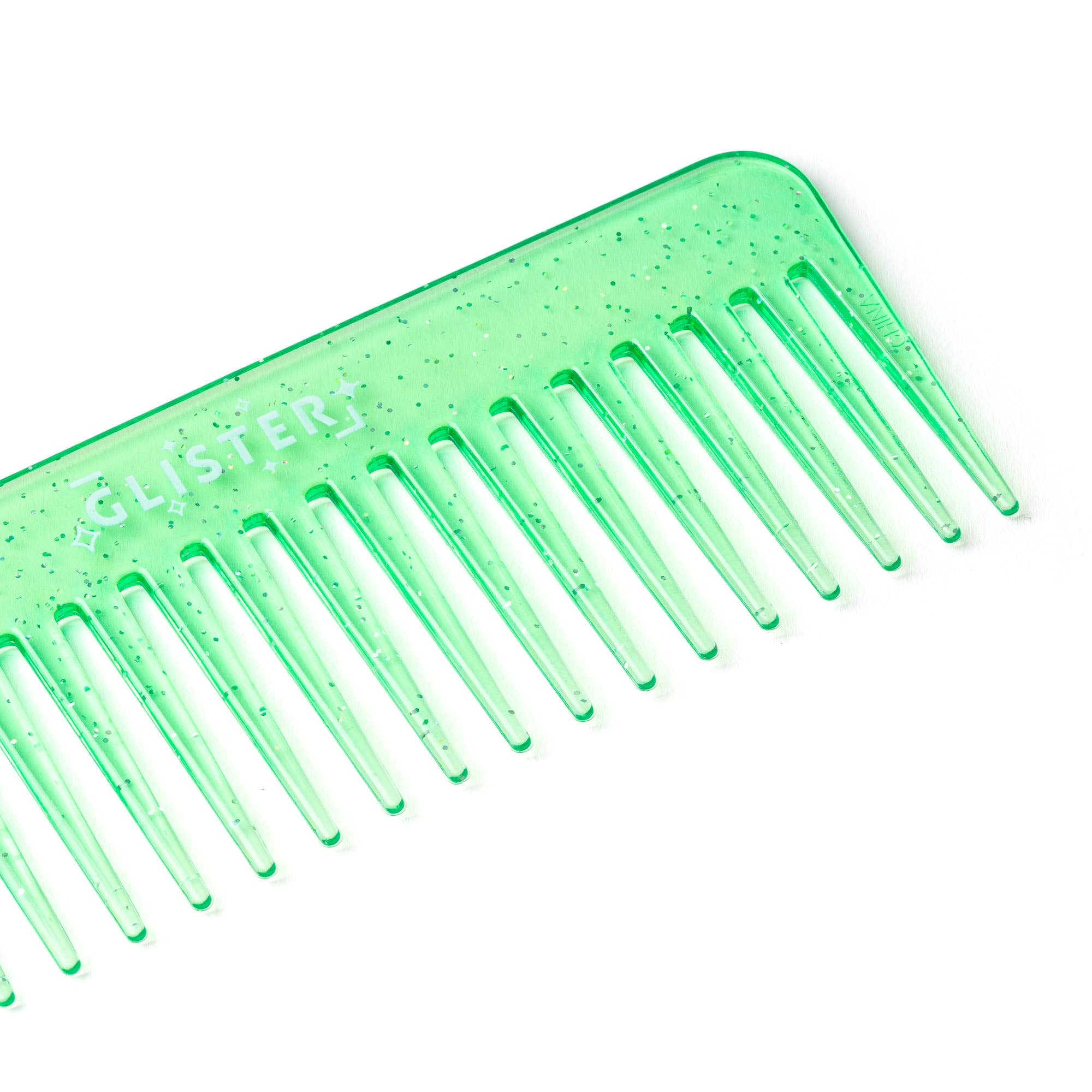Glister - Wholesale Hair Brush/Comb - "Sparkle" Wide Tooth Detangling Comb | Glitter Finish11