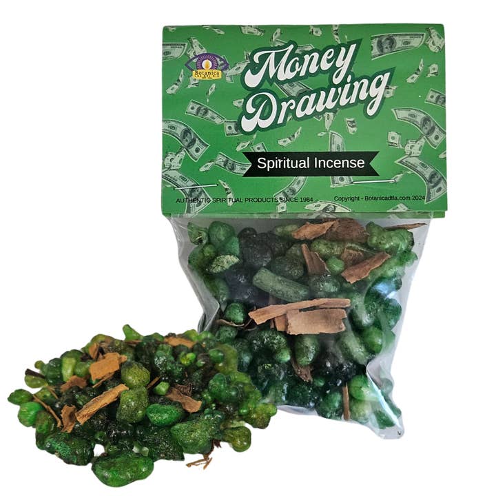 Botanica Luz Del Dia Inc – wholesale Incense – Money Drawing Resin Incense / Incienso de Ven Dinero