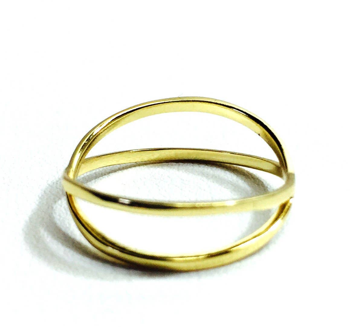 Modern Opus – Großhandel Band/Stapelring – X Ringe RN201651