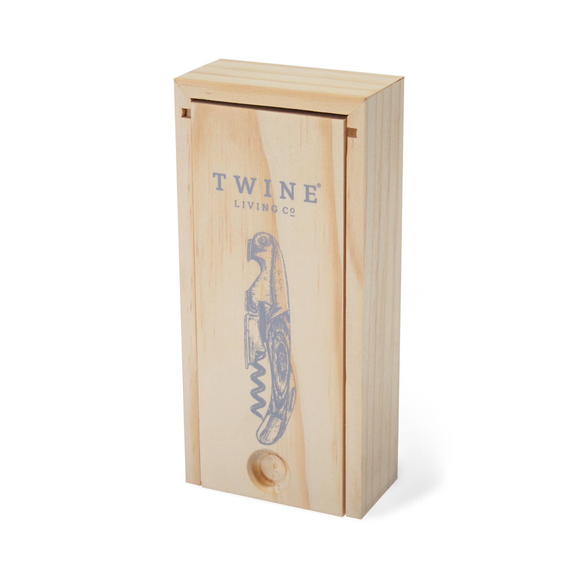 Twine - Wholesale Bottle/Wine Opener - Rosewood Handle Double Hinged Corkscrew with Wood Gift Box1