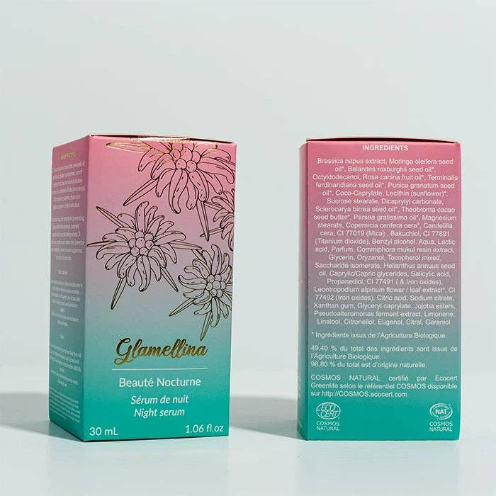 Glamellina - Vente Concentré/sérum pour le visage - Beauté Nocturne - Sérum de nuit4