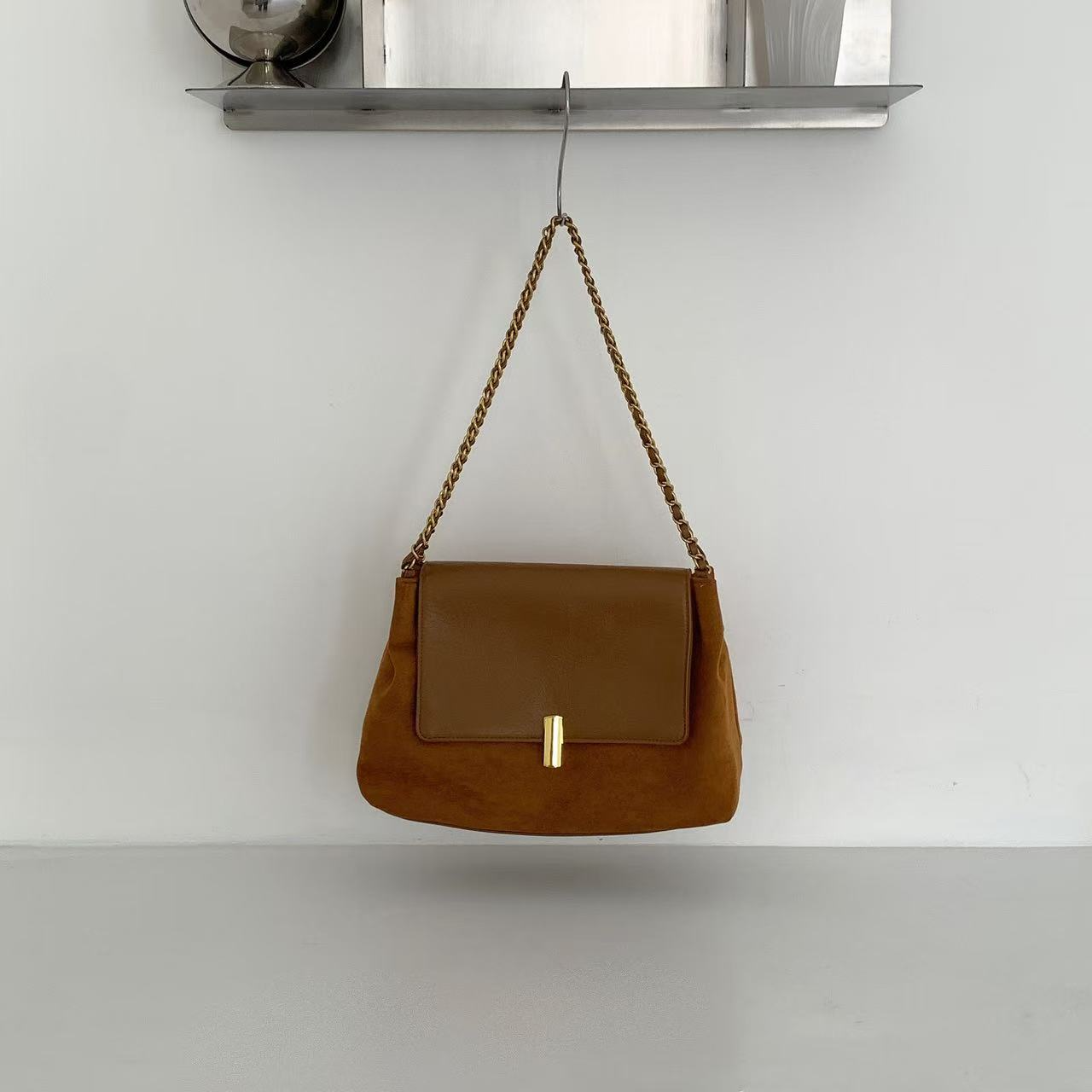 Pretty Persuasions - Vendita all'ingrosso Tracolla - Donna - Borsa a spalla in pelle scamosciata in microfibra P250915