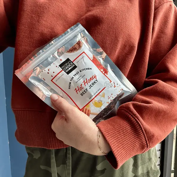 People's Choice Beef Jerky - Wholesale Jerky - Test Kitchen - Hot Honey Beef Jerky 2.0oz2