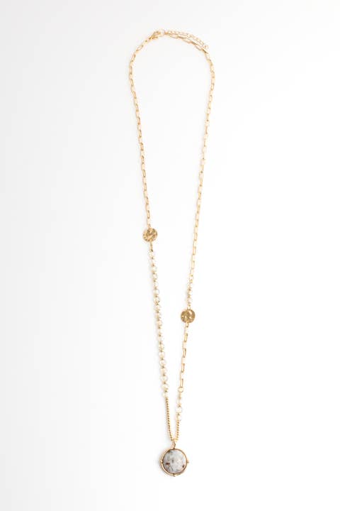 Accessoires by KHB - Wholesale Pendant/Charm Necklace - Lange Kette