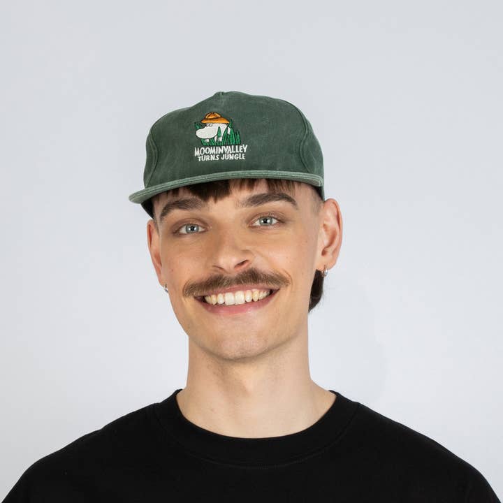 Nordicbuddies - Wholesale Baseball Cap - Unisex - Moomin 80 Washed Denim Adult Cap1