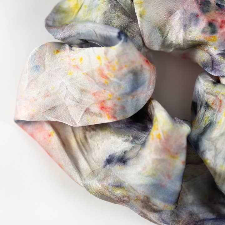 DYE KWEEN - Wholesale Scrunchie - Women's - Botanically Dyed Silk Scrunchie12