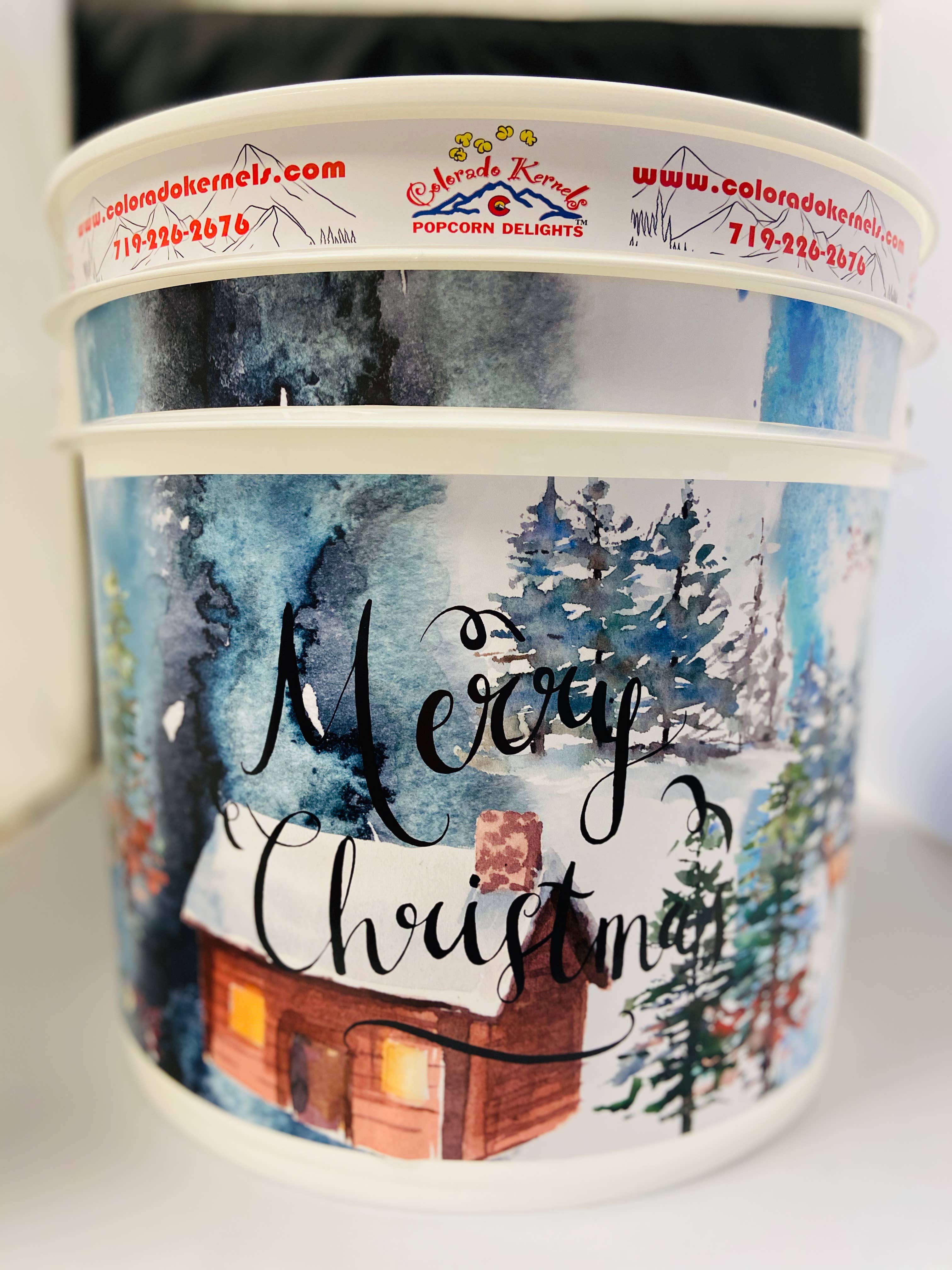 Colorado Kernels - Vendita all'ingrosso Popcorn - Secchio per popcorn salato/delizioso nevicato in cabina7