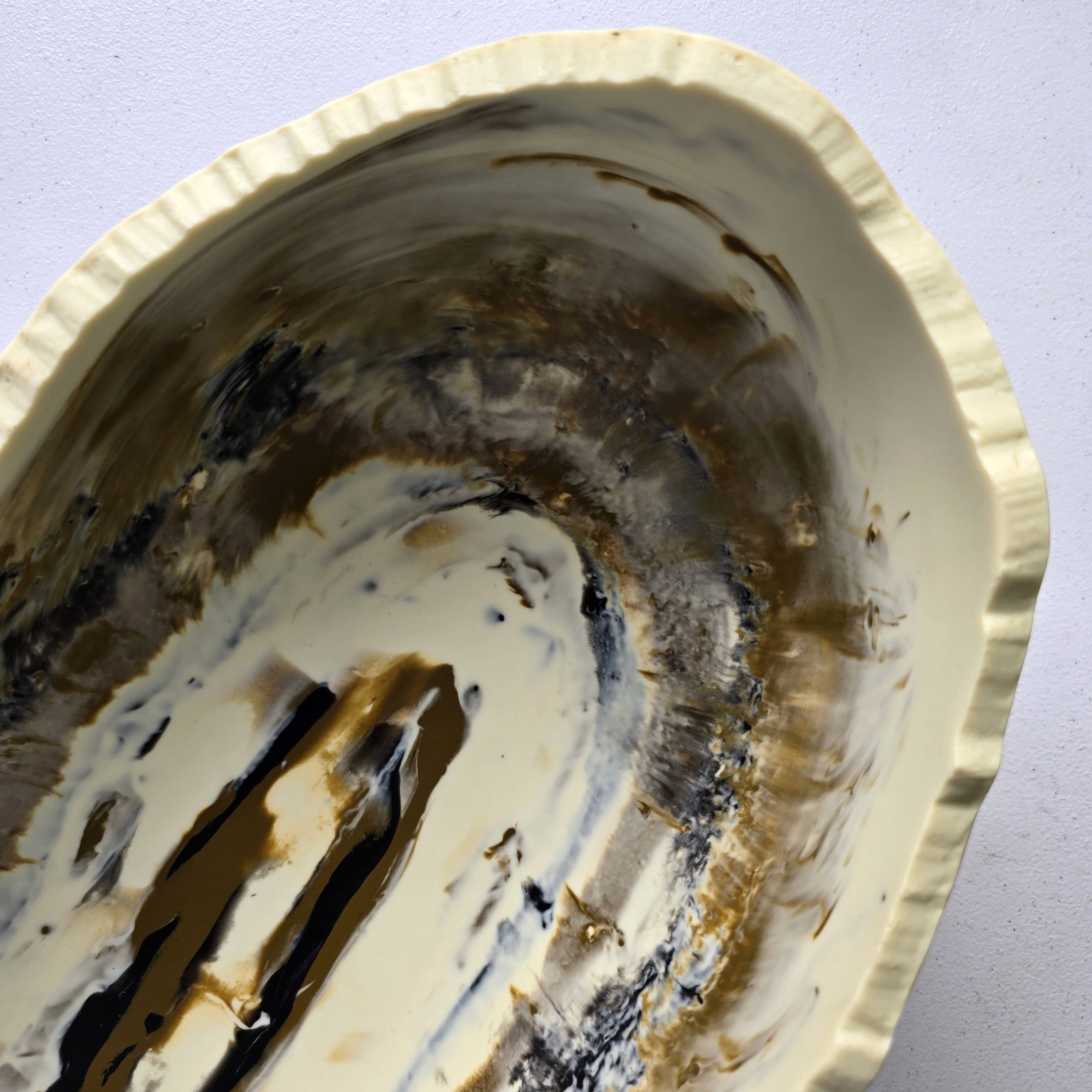 Gibb & Daan - Wholesale Serve Bowl - Large Resin Trough - Entryway Catchall - Decorative Bowl18