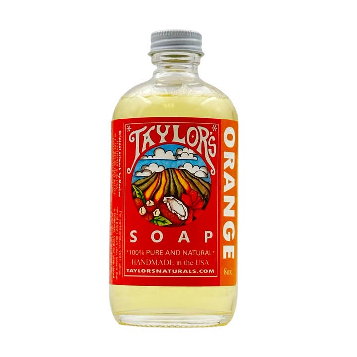 Taylor's Naturals - Wholesale Body Wash/Shower Gel - Liquid Castile Soap* ALL Purpose in glass* Plastic-FREE- 8oz2