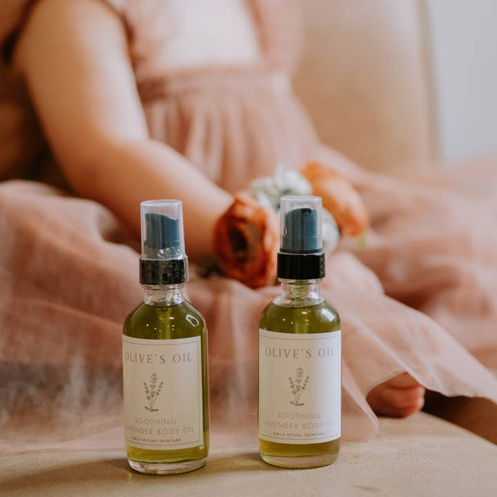 Daily Ritual Skincare - Wholesale Bath/Body Oil - Retail Olive's Oil Soothing Lavender Body Oil4