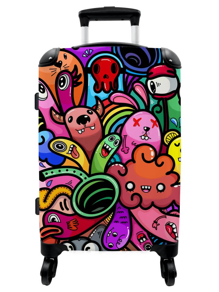 Étui - Design - Monstre - Arc-en-ciel - Funny pour la vente par MuchoWow