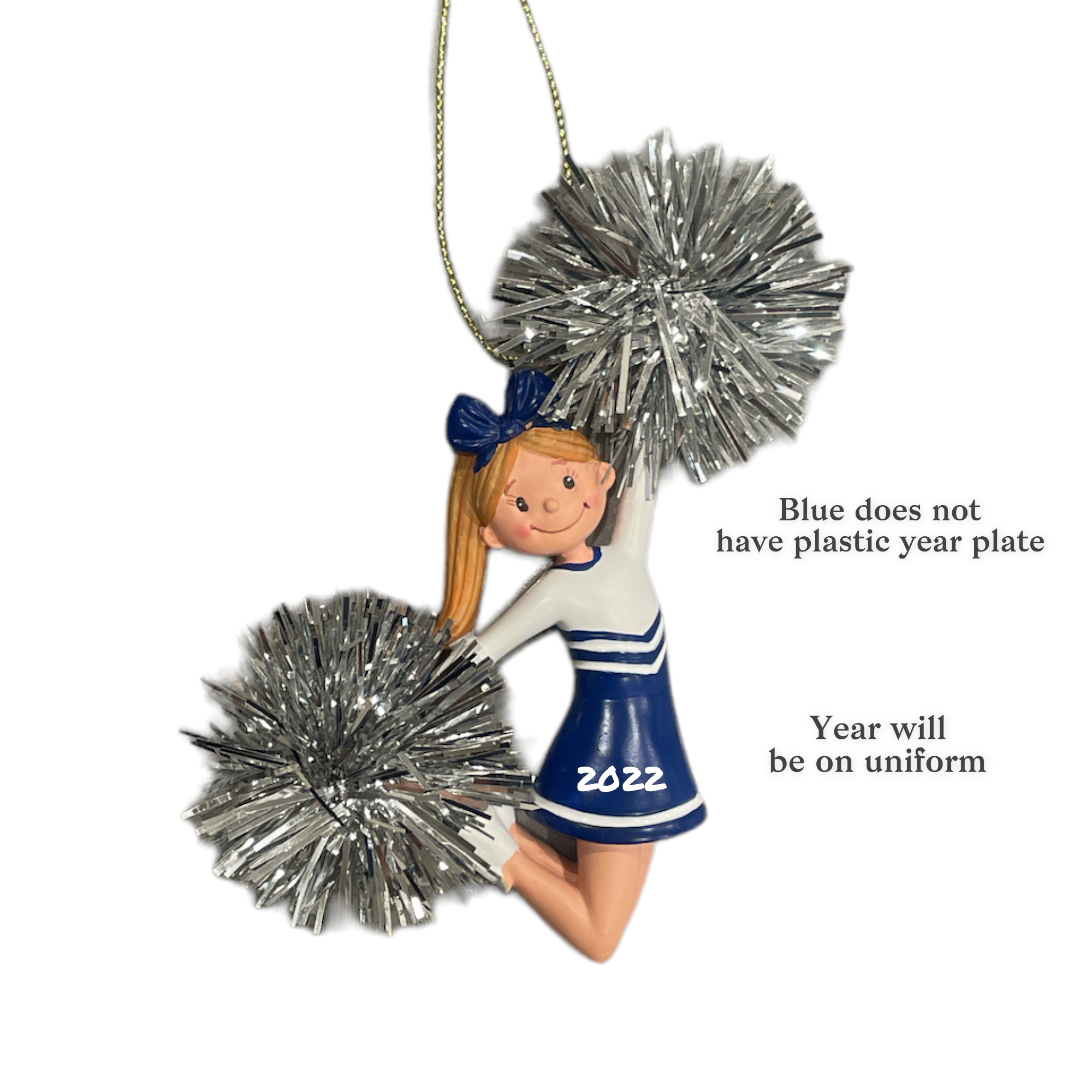 Noel Box - Vente Objets de décoration - Ornement de pom-pom girl personnalisé6