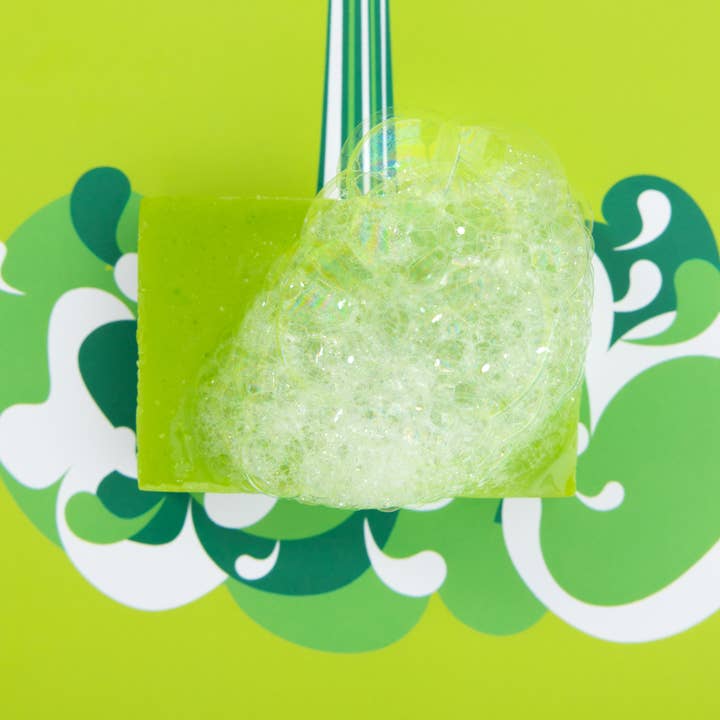 SHOWERBLOCKS - Wholesale Body Wash/Shower Gel - Totally Solid Shower Gel: Lime & Sandalwood - Plastic Free2