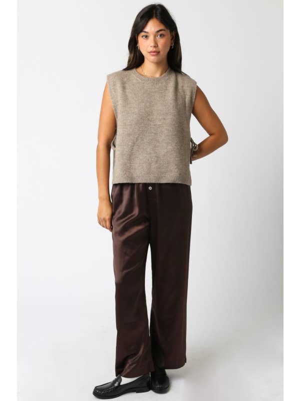 Olivaceous - Wholesale Sweater Vest - Women's - Kristin Knit Vest7