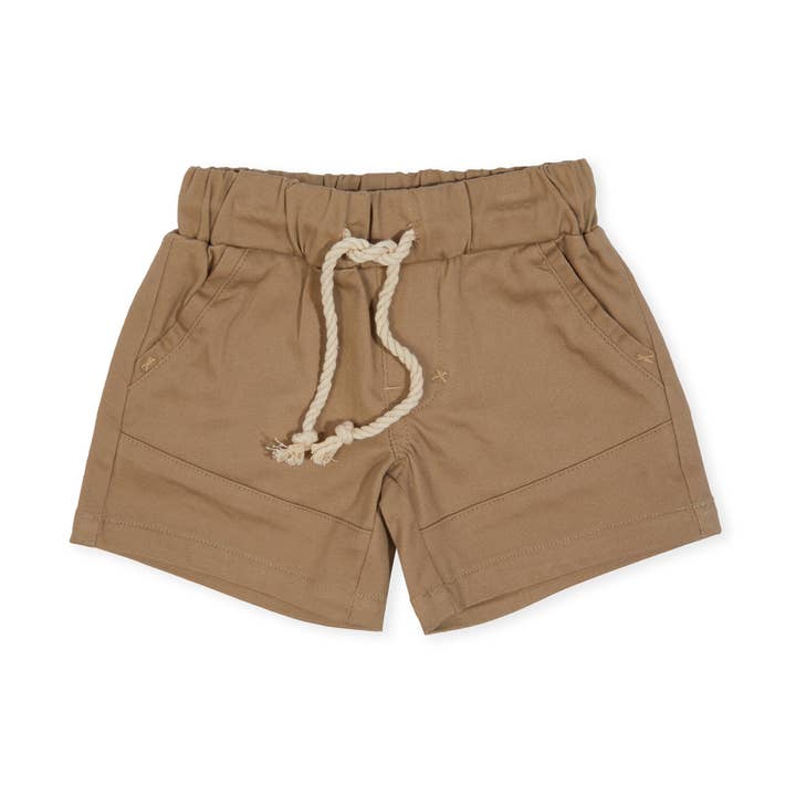 Dallas Shorts - Denim Latte for wholesale by Indigo & Lellow