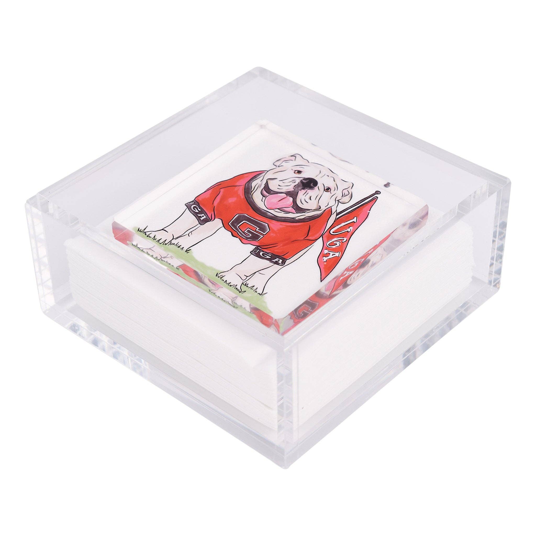 Glory Haus - Wholesale Napkin Holder - Georgia  Mascot Napkin Weight3