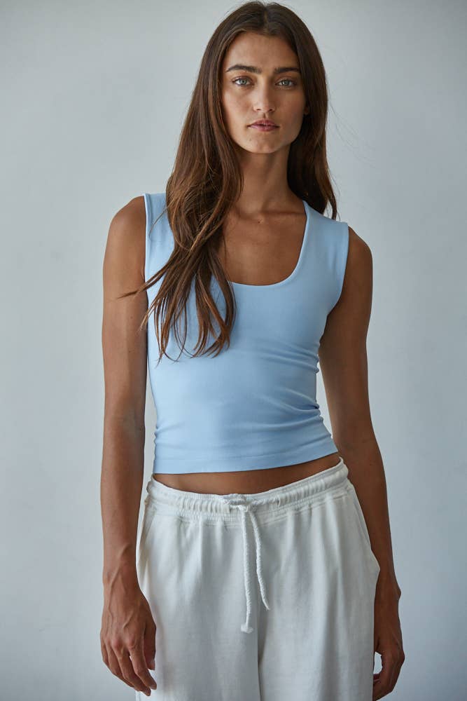 By Together – Großhandel Tanktop – Damen – S1187N | Nahtloses Top mit doppelter Lage17