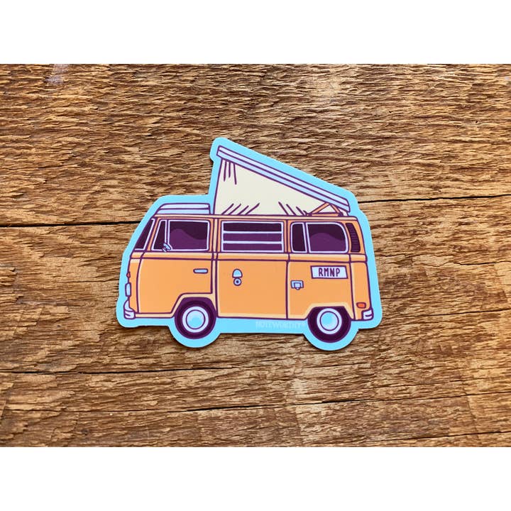 Noteworthy Paper & Press - Wholesale Sticker - Rocky Mountain National Park Camper Van Sticker