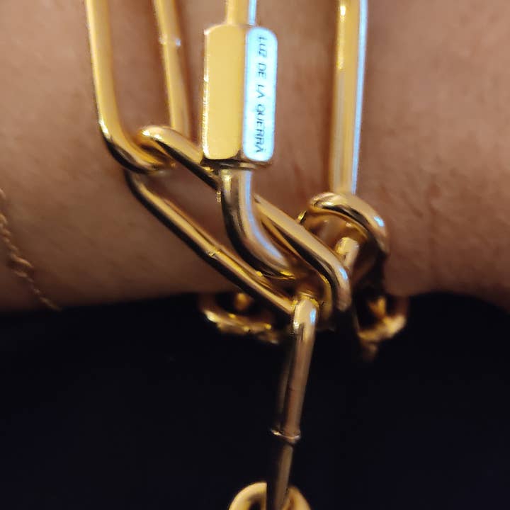 LUZ DE LA QUERRA - Wholesale Link & Chain Necklace - 24k gold-plated eternal necklace2