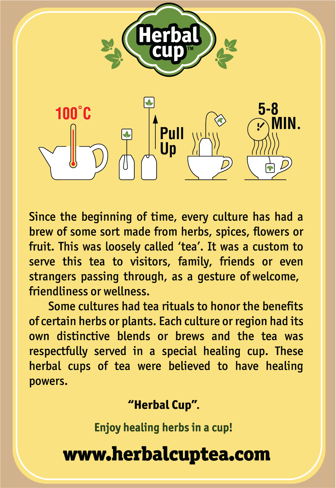 Herbal Cup Tea - Wholesale Health/Detox Tea - Ginger Lemon Hibiscus Tea 2