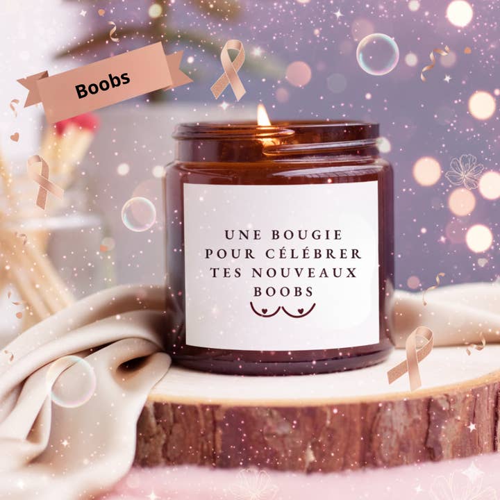 Ljus - Ett ljus för att fira dina nya bröst för wholesale av MAMIE CANDLE