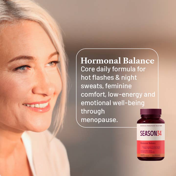 SEASON34 - Wholesale Oral Supplement/Vitamin - Menopause Hormone Blend – Hot Flashes, Night Sweats & Libido3