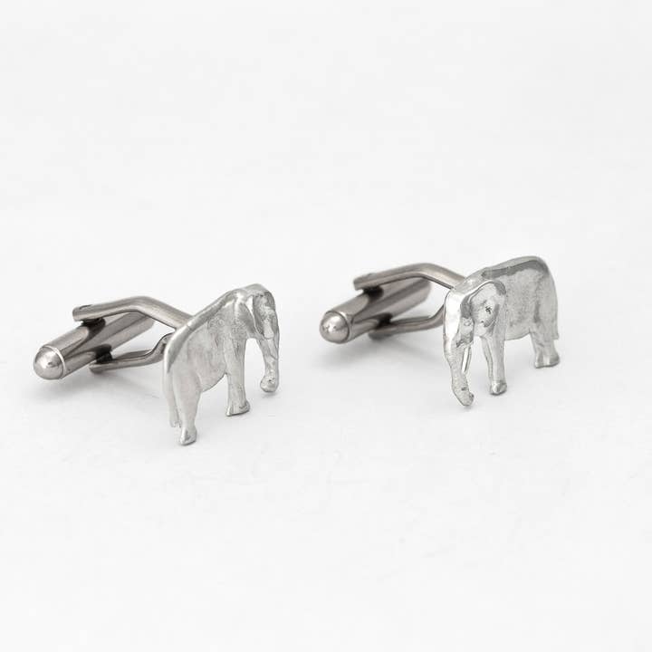 Lancaster and Gibbings – wholesale Cufflinks – Elephant Cufflinks3