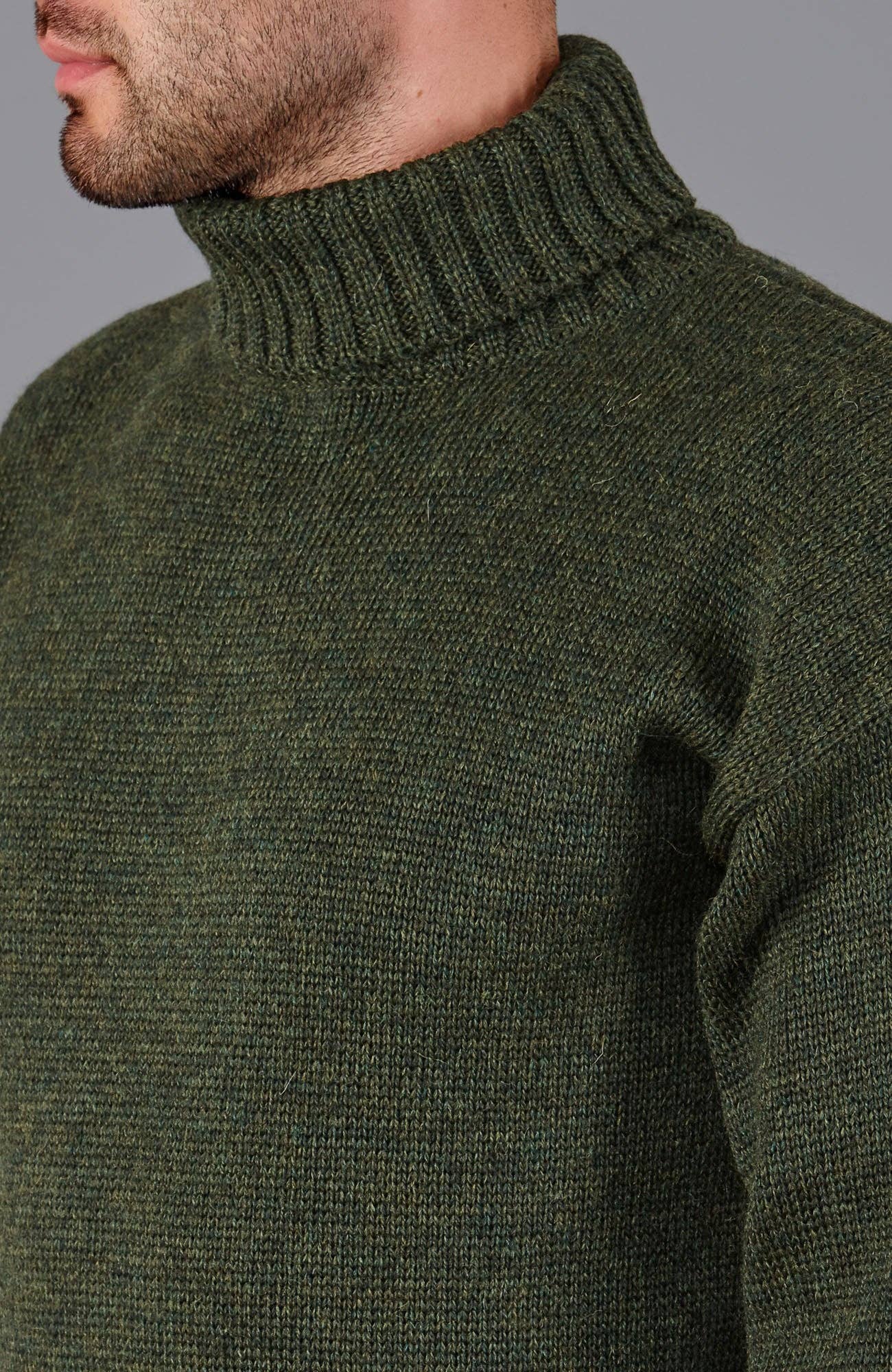 Paul James Knitwear - Vendita all'ingrosso Maglione tricot - Uomo - The Modern Submariner - Maglione in lana merino con collo alto21