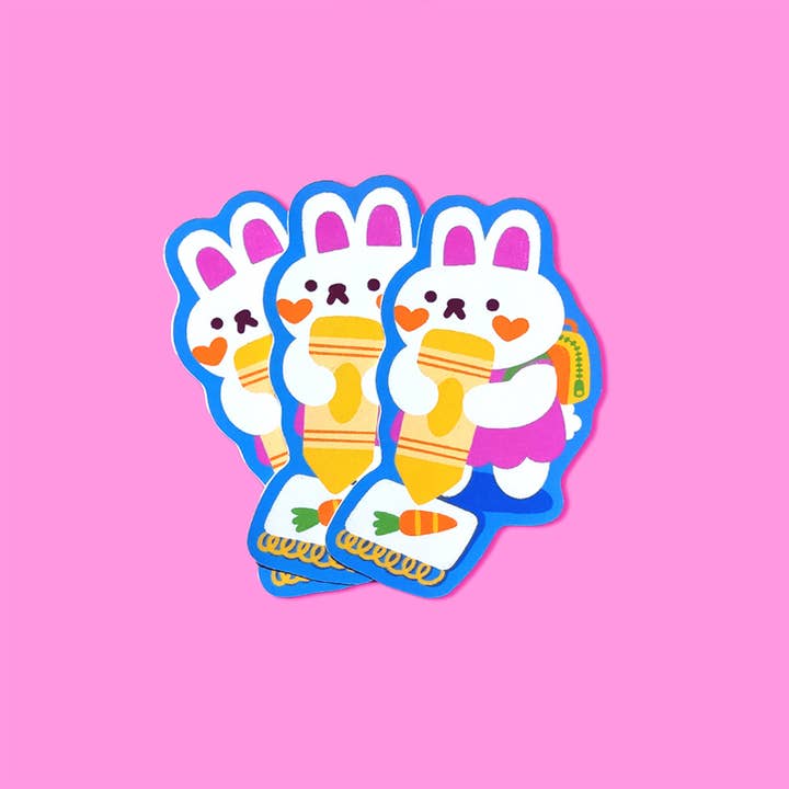 Monisimo - Wholesale Sticker - Bunny Artist Sticker1