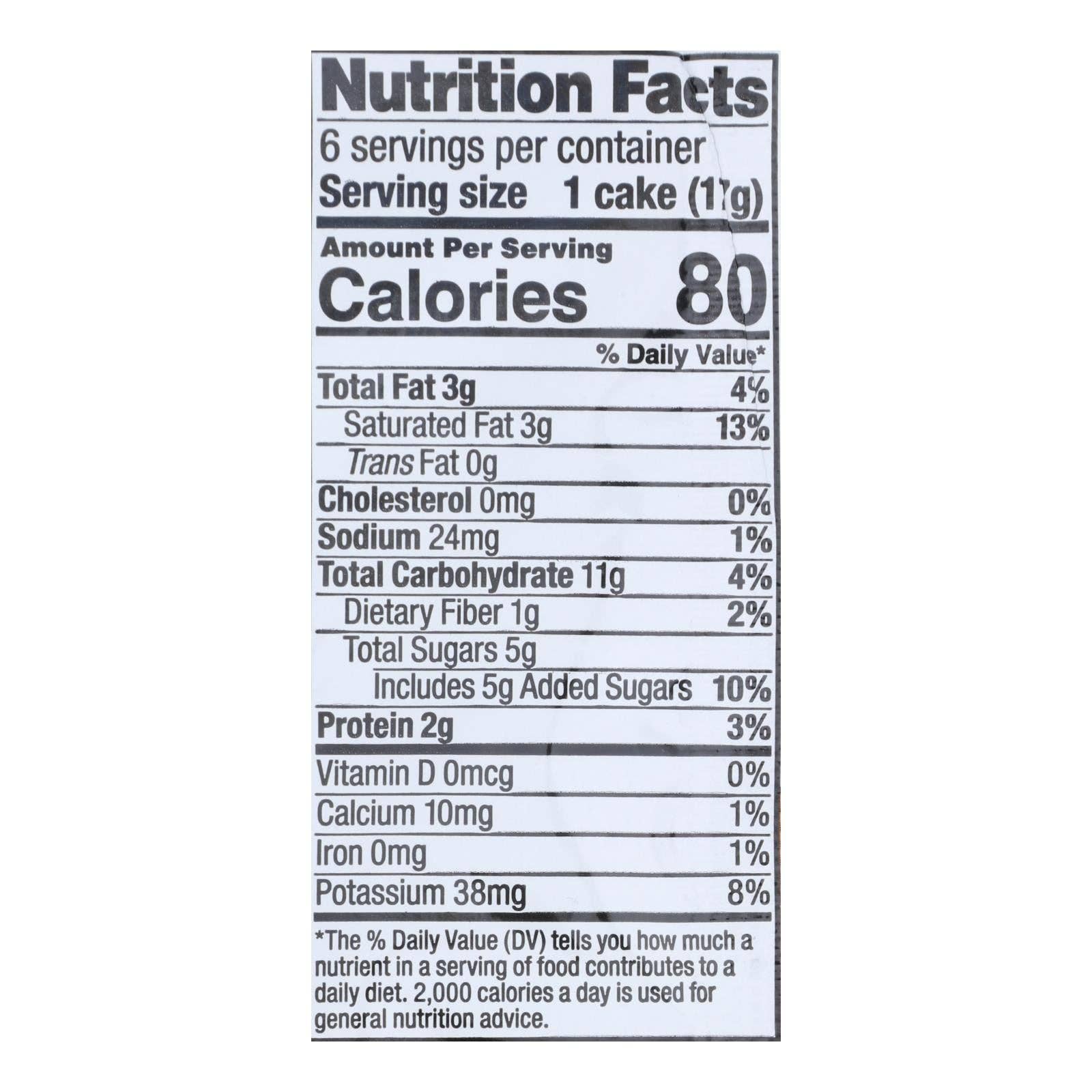 Everyday Supply Co - Wholesale Snack Bar - Element - Rice Cake Peanut Bttr Top - Case of 6-3.5 OZ1