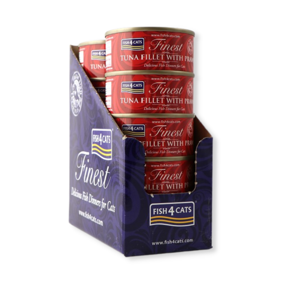 Lucky-Pet Handels- und Produktions GmbH - Wholesale Pet Food - Cat - Fish4Cats Finest tuna fillet with shrimp 70 g3