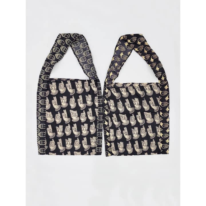 Raj Trading & Imports (USA) Inc. - Wholesale Grocery/Shopping Bag - Divine Expressions Cotton Shopper Bag6