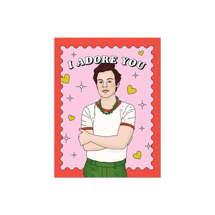 Party Mountain Paper co. - Wholesale Love Card - Harry Adore You | Last Chance