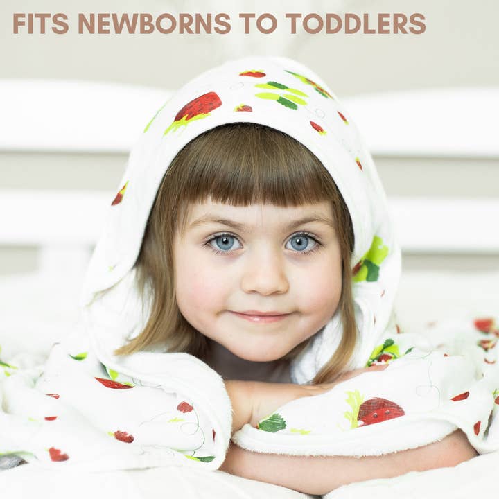 Kloud Bambu | Bamboo Towels & Blankets – Toalha com capuz - Crianças e bebés por atacado – Toalha com capuz de musselina de bambu Terry Morango5