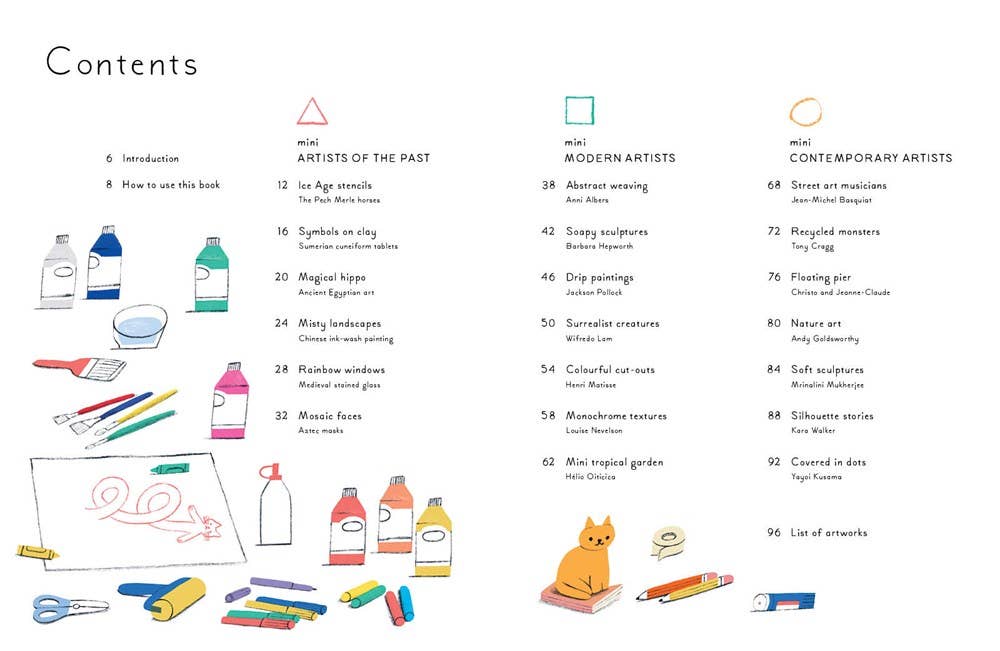 W. W. Norton - Wholesale Coloring & Activity Book - Kids & Baby - Mini Artists1